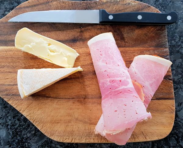 ham and cheese cuisinefiend.com keto diary