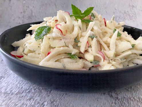 kohlrabi slaw