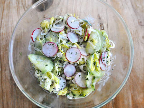 leek slaw