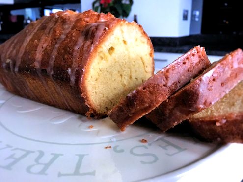 lemon drizzle pound cake