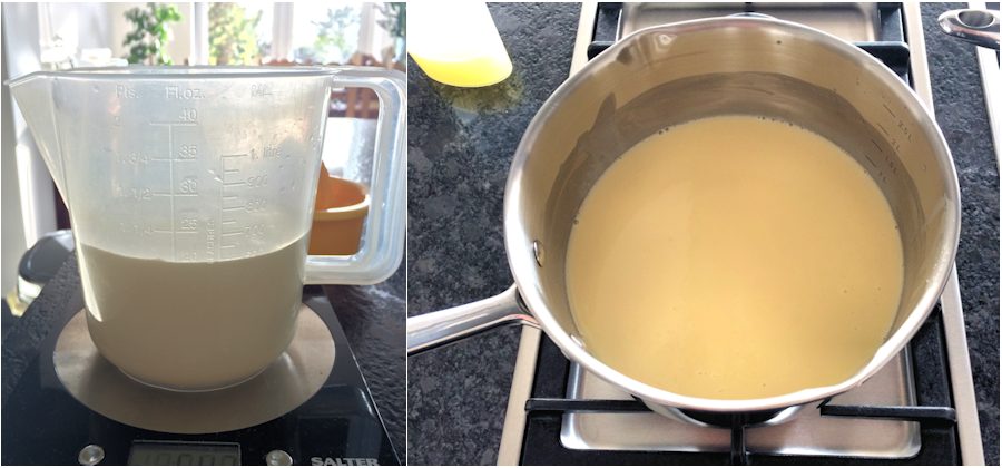 Boiling cream