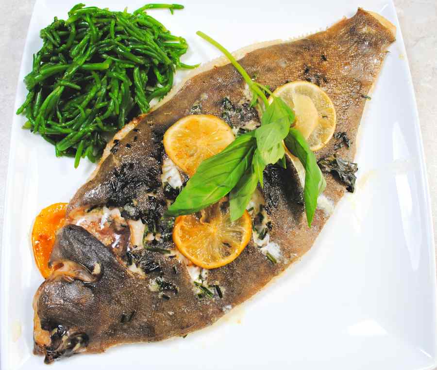 whole roasted lemon sole cuisinefiend.com