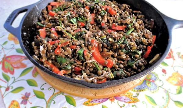 Lentil bake