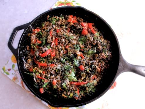  Lentils bake   