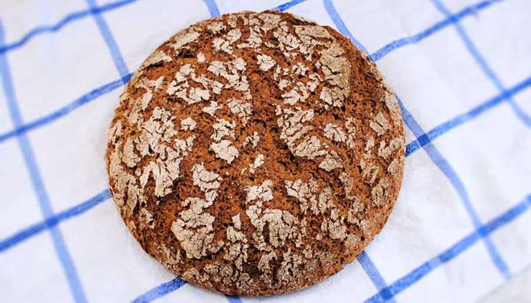 Malt vinegar rye loaf