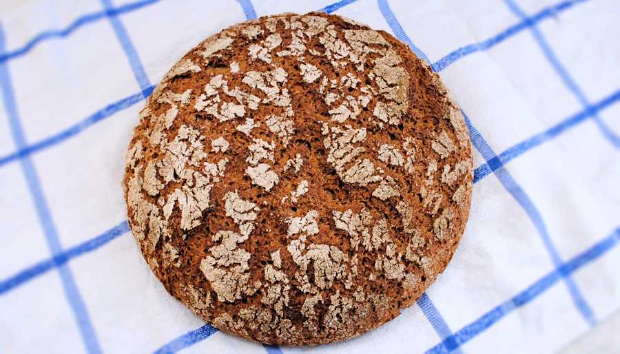 Malt vinegar rye loaf