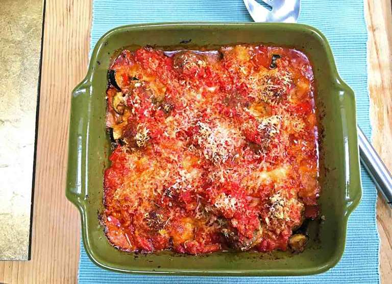 Meatball casserole