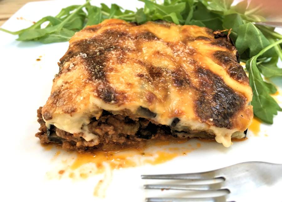 Classic Greek moussaka