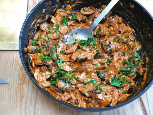 mushroom ragu