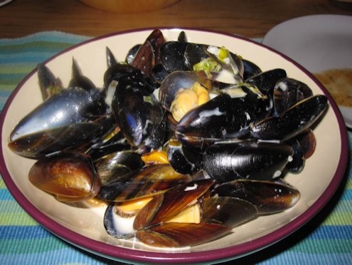 moules mariniere