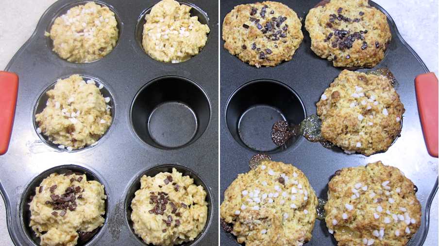 Baked muffins