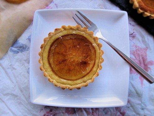 orange tartlets