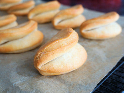 Parker House rolls