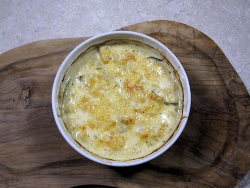 parsnip gratin