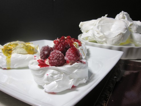 Mini pavlovas