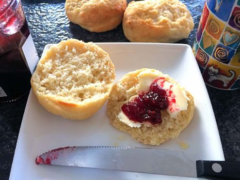 pineapple scones