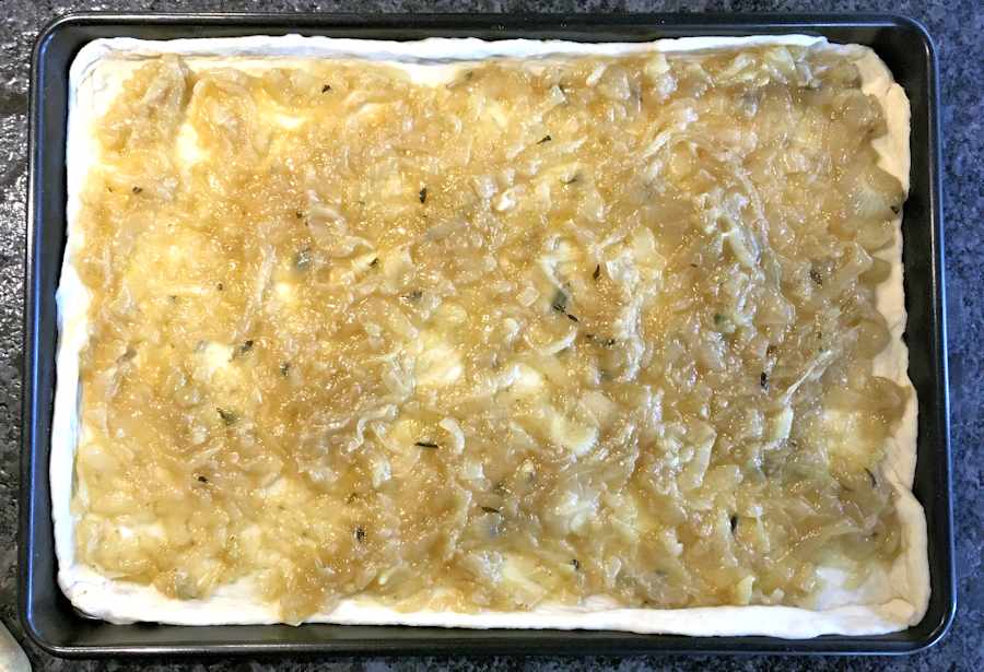 Onion topping