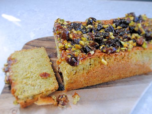 Lime loaf cake
