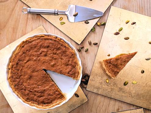 pistachio tart