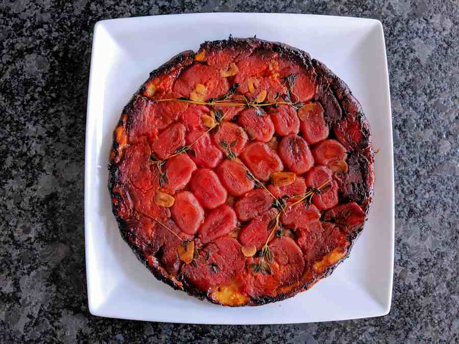 tomato tarte tatin