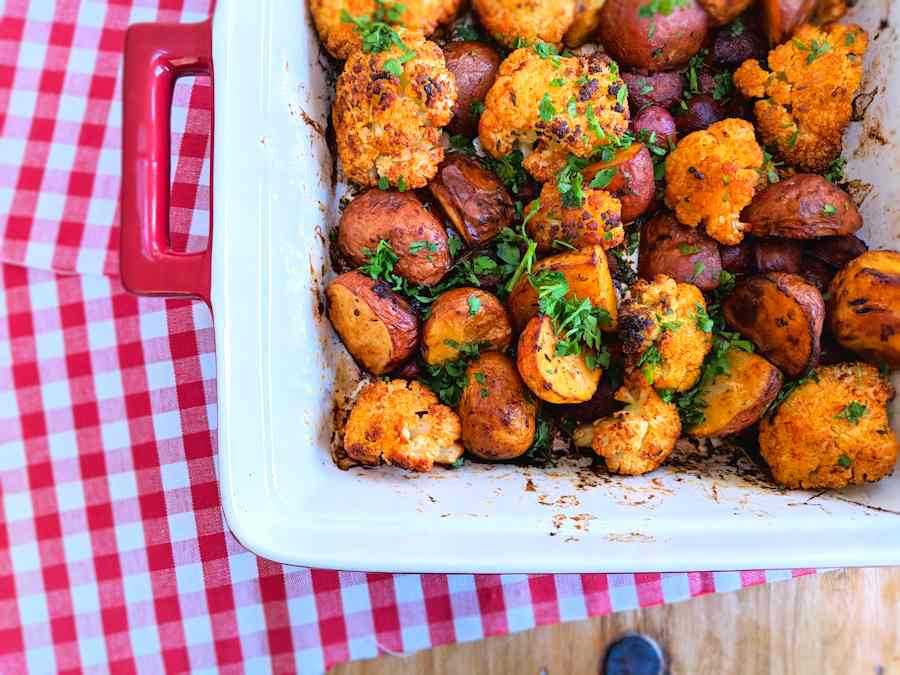 Potato And Chorizo Tray Bake | Recipe | Cuisine Fiend