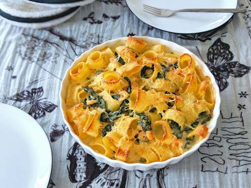 prawn pasta bake