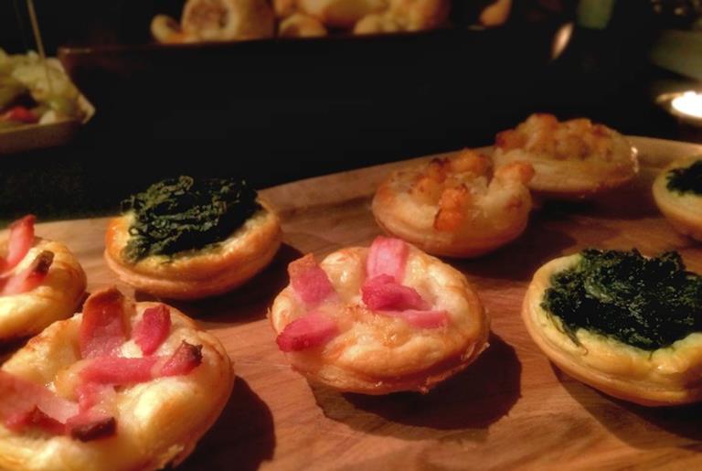 Puff pastry tartlets