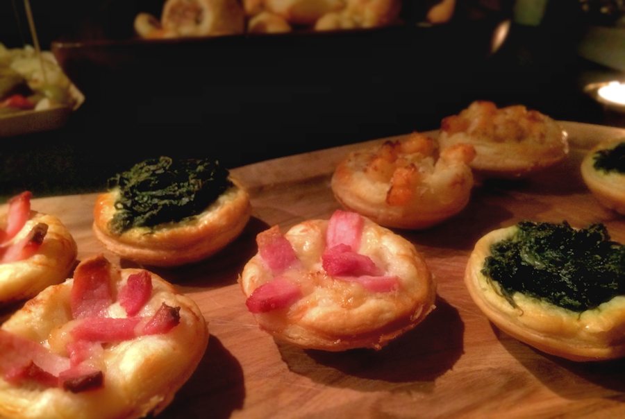 Puff pastry tartlets