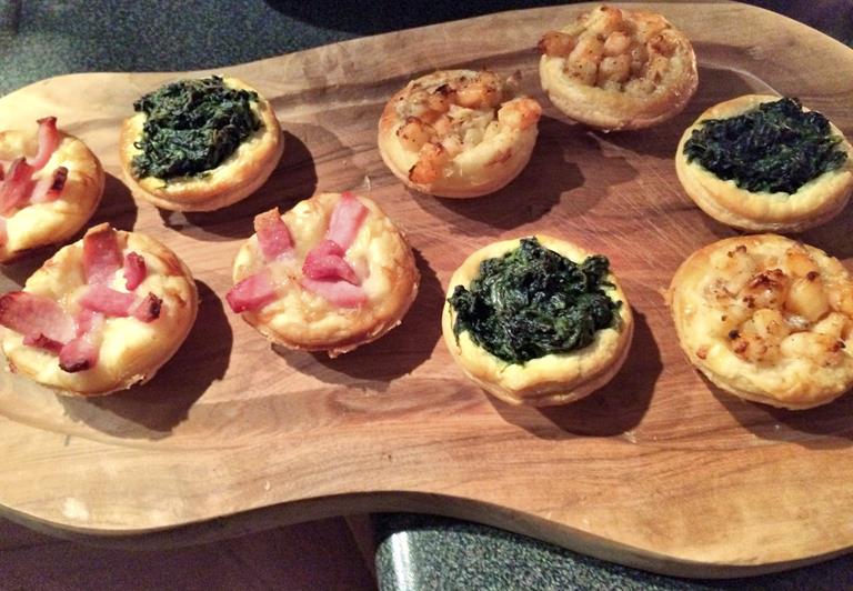 puff pastry tartlets cuisinefiend.com