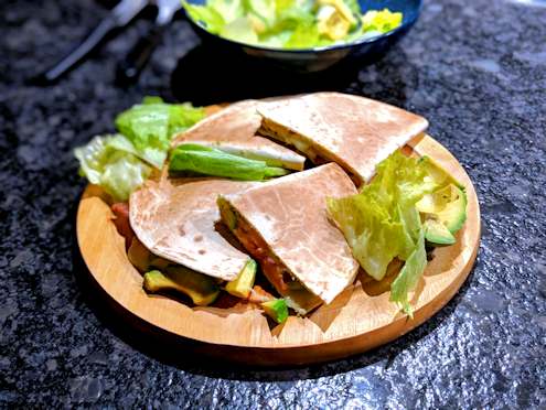 quesadillas