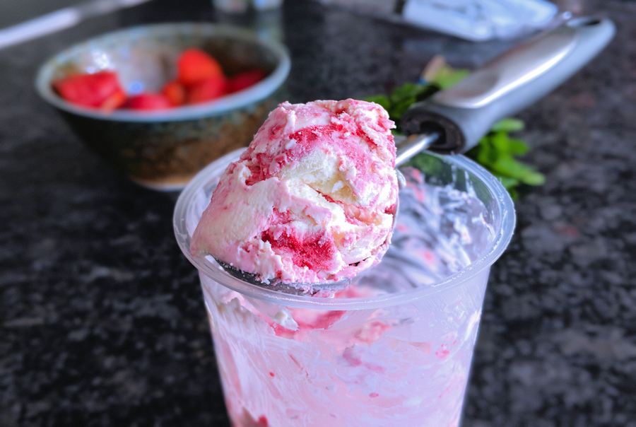 nigella's no churn ice cream