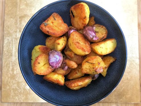 Roast potatoes