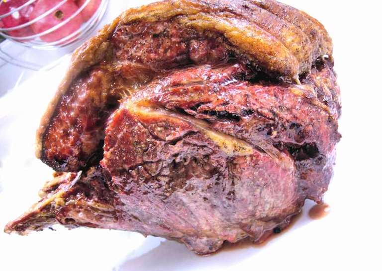 roast rib of beef cuisinefiend.com