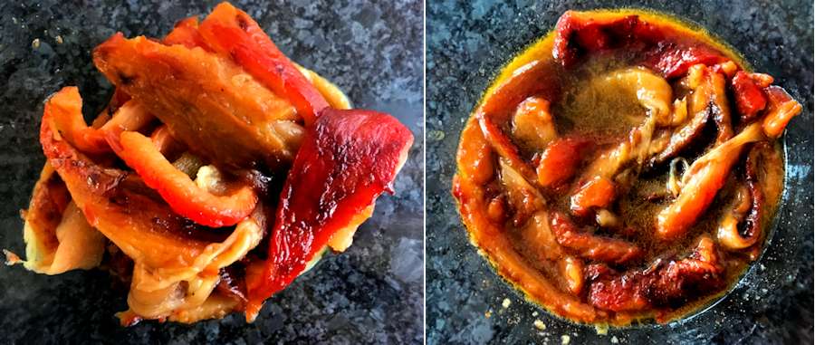 roasted peeled peppers