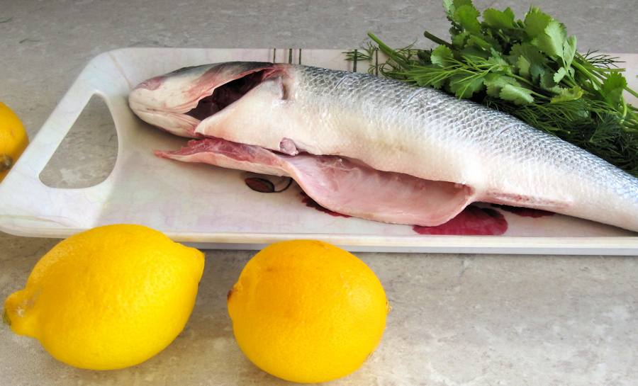 Whole Roasted Sea Bass, Recipe