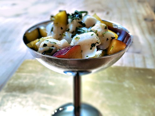 scallops ceviche