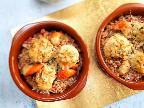 scallops thermidor