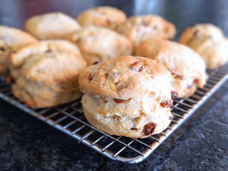 Fruit Scones Recipe Cuisine Fiend