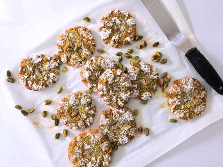 pistachio cookies