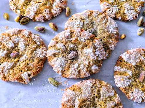 sicilian pistachio cookies