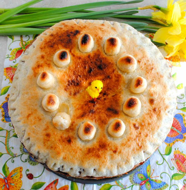simnel yeast cake cuisinefiend.com