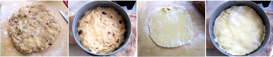 Simnel cake layers