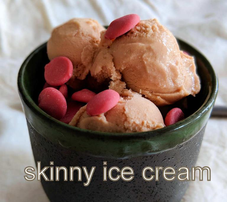 pomegranate skinny ice cream cuisinefiend.com