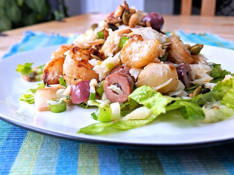 Smoked Fish Salad With Roasted Turnips | Recipe | Cuisine Fiend