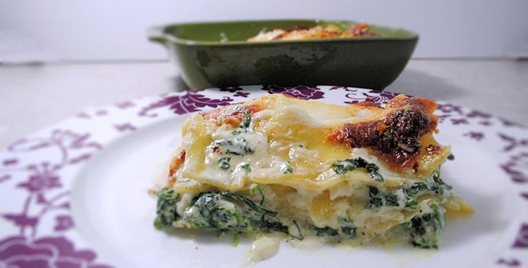 Spinach And Ricotta Lasagne | Recipe | Cuisine Fiend