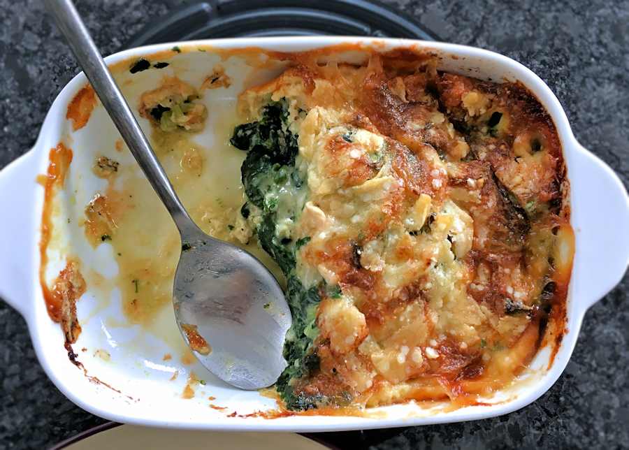 Spinach casserole