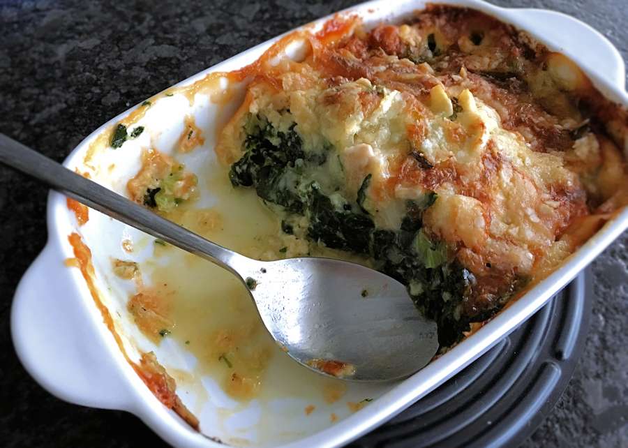 Spinach casserole