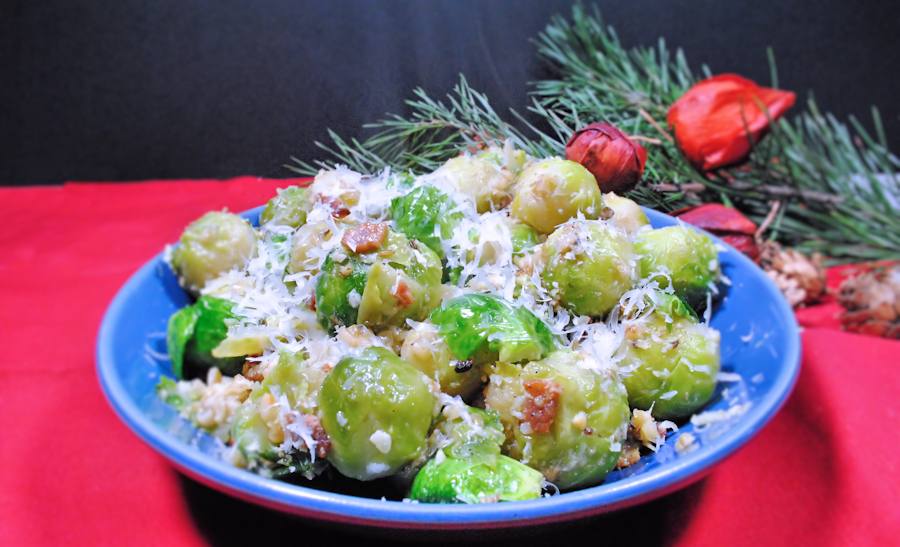 Sprouts with parmesan