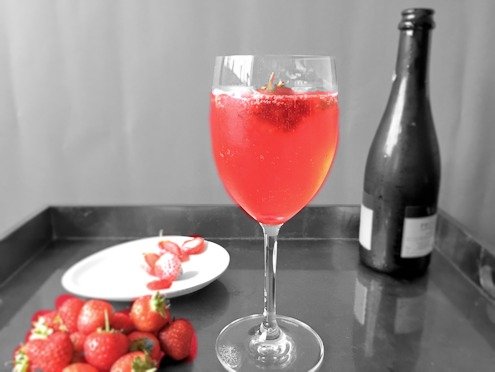 strawberry fizz