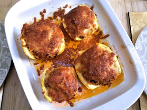 stuffed courgettes